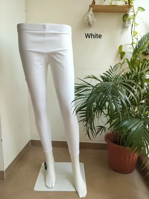 Ankle length Legging - White